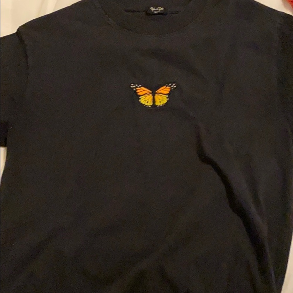 brandy melville butterfly tee